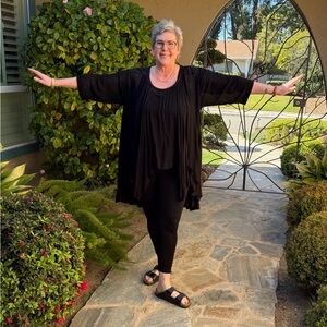 Donna Karan Black Tunic